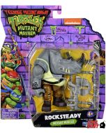 Teenage Mutant Ninja Turtles Mutant Mayhem Rocksteady Actionfigur 10 cm
