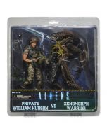 Aliens 2-Pack Hudson vs Brown Warrior NECA
