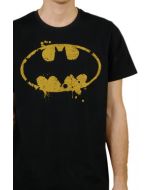 Batman Grunge Logo T-Shirt