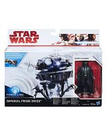 E5: Force Link Class A Imperial Probe Droid & Darth Vader 