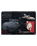 E4: Luke Skywalker & 6 -inch X-34 Landspeeder Black Series