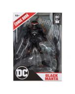 DC Direct Page Punchers Actionfigur & Comic Black Manta (Aquaman) 18 cm