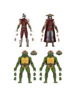 Teenage Mutant Ninja Turtles BST AXN Actionfiguren 4er-Pack Mirage Comics Shredder & Turtles Exclusive 13 cm