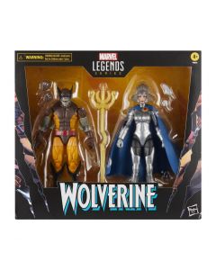 Marvel Legends Wolverine 2er-Pack 2024 Wolverine & Lilandra Neramani 15cm