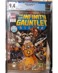Infinity Gaunlet #1 CGC 9.4 1991
