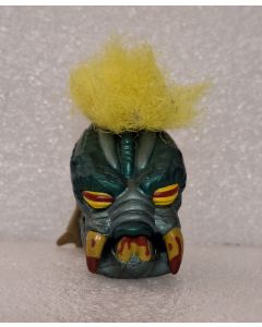 Vintage Mighty Max Dread Heads Scalps Anthrax 9 Shell Only 1994