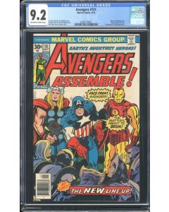 Avengers (1963 1st Series) #151 CGC 9.2 1976