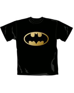 Batman Gold-Foil Logo T-Shirt