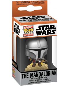  Star Wars The Mandalorian Pocket POP! Vinyl Schlüsselanhänger  4 cm The Mandalorian 