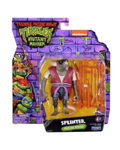 Teenage Mutant Ninja Turtles Mutant Mayhem Splinter  Actionfigur 10 cm