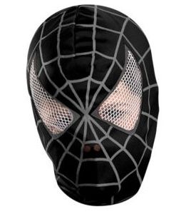 Spider-Man 3 Movie  Deluxe Fabric Mask black