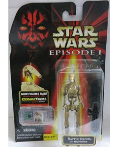 E1: Battle Droid with Blaster Fire