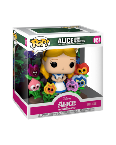 Alice in Wonderland Pop! Deluxe Vinyl Alice w/ Flowers