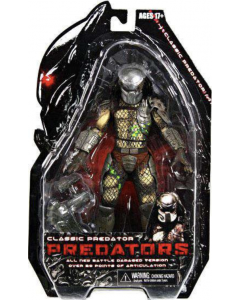 Predators Masked Classic Predator Battle Damaged NECA