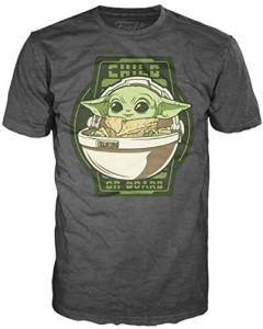 Star Wars The Mandalorian Child: Grogu on Board T-Shirt
