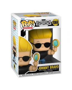 Johnny Bravo POP! Animation Vinyl Figur Johnny with Mirror and Comb 