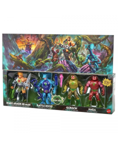 Masters of the Universe Origins Actionfigur 2023 Diabolical Snake Invasion Exclusive 4er-Pack 14 cm