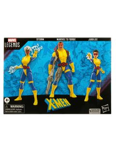 Marvel Legends X-Men 60th Anniversary 3er-Pack Storm, Marvel's Forge, Jubilee 15 cm