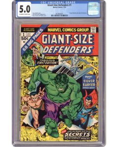 Giant Size Defenders #1 CGC 5.0 1974