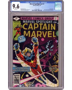 Marvel Spotlight #1 Captain Marvel CGC 9.6 1979 