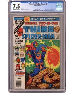 Marvel Two-in-One Annual #2 CGC 7.5 1977 