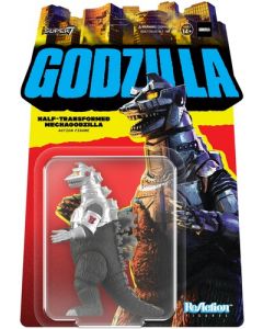 Super7 Godzilla ReAction Half Transformed Mecha Godzilla