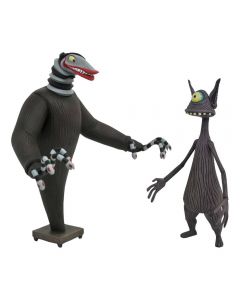 Nightmare before Christmas Actionfiguren 2er-Pack Creature under the Stairs & Cyclops 