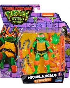 Teenage Mutant Ninja Turtles Mutant Mayhem Michelangelo Actionfigur 10 cm