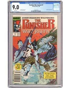 Punisher War Journal #7 CGC 9.0 1989