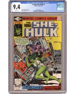 Savage She-Hulk #2 CGC 9.4 1980