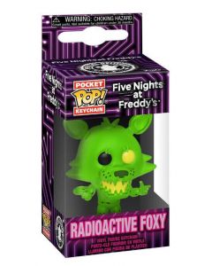 Five Nights at Freddy's Radioactive Foxy Pop! Keychain / Schlüsselanhänger