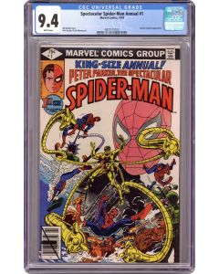 Spectacular Spider-Man Annual #1 CGC 9.4 1979 