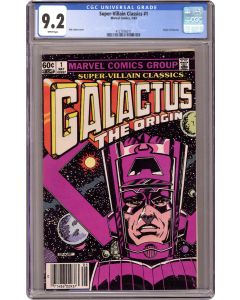 Super-Villain Classics Galactus the Origin #1 CGC 9.2 1983
