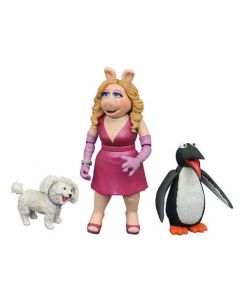 The Muppets Select Series 3 Miss Piggy & Foo Foo & Penguin