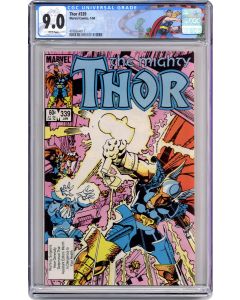 Thor #339 CGC 9.0 1984  1st app. Stormbringer hammer