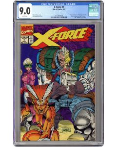 X-Force #1 CGC 9.0 1991