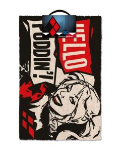 DC Comics Harley Quinn Hello Puddin Fußmatte / Doormat