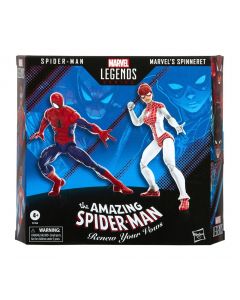 Marvel Legends The Amazing Spider-Man: Renew Your Vows 2er-Pack 2022 Spider-Man & Marvel's Spinneret 15 cm