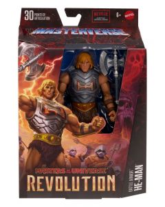 Masters of the Universe Revolution Masterverse Actionfigur Battle Armor He-Man 18 cm
