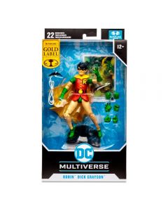 DC Multiverse DC Robin (Dick Grayson) (Gold Label) Mc Farlane