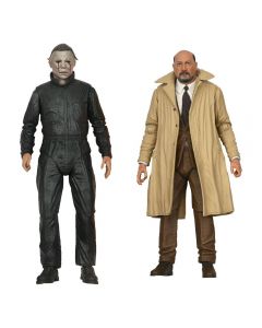 Halloween II Ultimate Actionfiguren Doppelpack Michael Myers & Dr Loomis 18 cm NECA