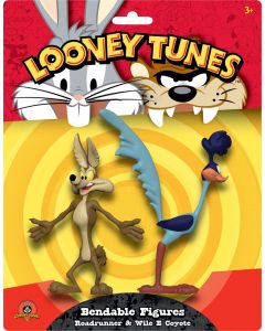 Looney Tunes Road Runner & Wile E Coyote Biegefiguren