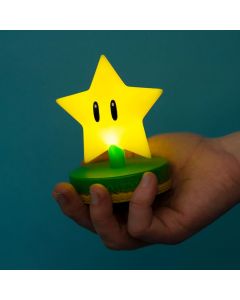 Super Mario 3D Lampe Super Star